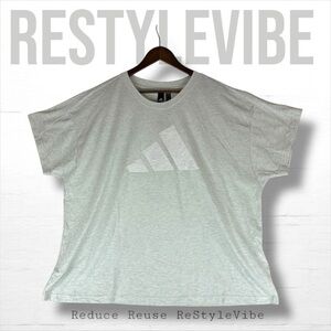 ADIDAS Women’s Size 3X Shirt Top Tee T-Shirt NWT Logo Graphic Regular Fit NEW